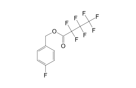 4-Fluorobenzyl alcohol, heptafluorobutyrate