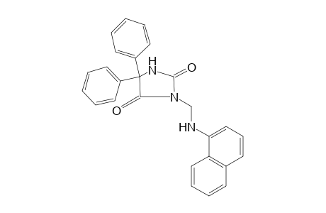 5,5-diphenyl-3-[[(1-naphthyl)amino]methyl}hydantoin