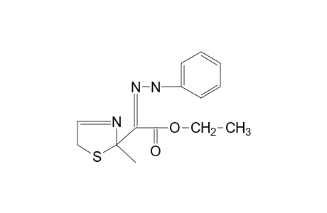 (2-(2-METHYL-2,5-DIHYDRO-1,3-THIAZOL-2-YL)-2-PHENYLHYDRAZONO-ACETIC-ACID,ETHYLESTER