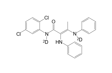 2-Analino-3-(n-deuteroanalino)croton-2',5'-dichloro-N-deuteroanilide