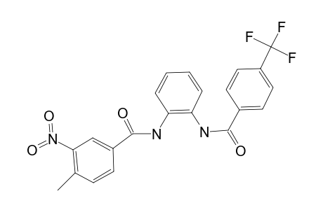 4-Methyl-3-nitro-N-[2-[[4-(trifluoromethyl)phenyl]carbonylamino]phenyl]benzamide