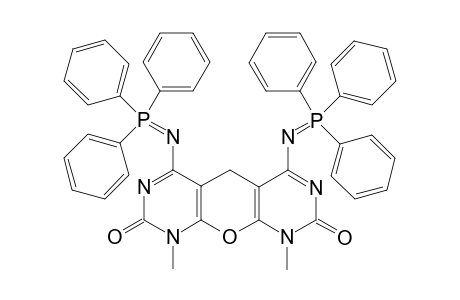 1,9-Dimethyl-4,6-bis((triphenyl-.lambda.5-phosphanylidene)amino)-5,9-dihydro-4H-pyrano[2,3-d:6,5-d']dipyrimidine-2,8(1H)dione