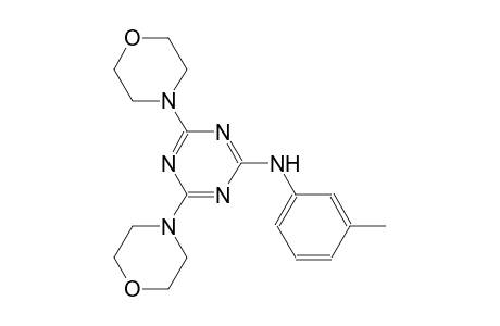 1,3,5-triazin-2-amine, N-(3-methylphenyl)-4,6-di(4-morpholinyl)-