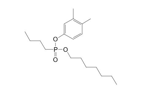 Butylphosphonic acid, 3,4-dimethylphenyl heptyl ester