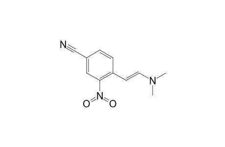 4-[(E)-2-dimethylaminoethenyl]-3-nitrobenzonitrile