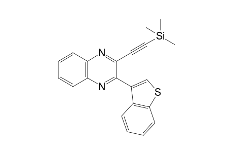 2-(Benzo[b]thiophen-3-yl)-3-((trimethylsilyl)ethynyl)quinoxaline