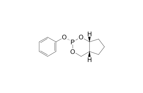 3.alpha.-Phenoxy-cis-2,4-dioxa-3-phosphabicyclo-[4.3.0]-nonane