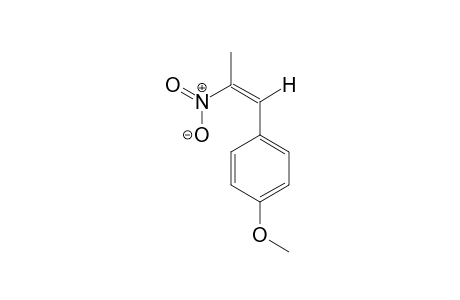 1-methoxy-4-[(Z)-2-nitroprop-1-enyl]benzene