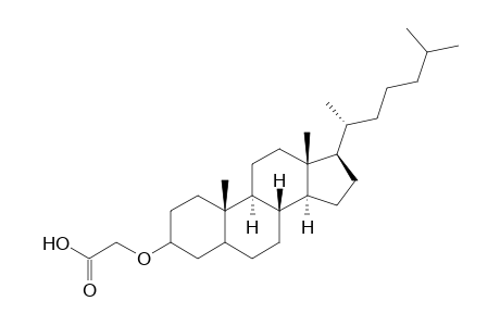 3-(Carboxymethoxy)cholestane