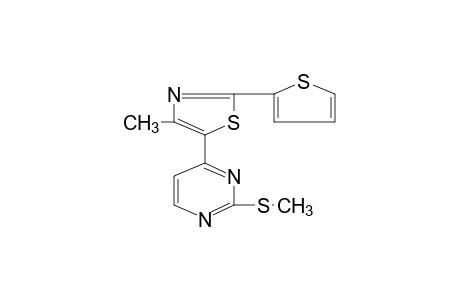 4-[4-methyl-2-(2-thienyl)-5-thiazolyl]-2-(methylthio)pyrimidine