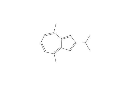 VETIVAZULENE;4,8-DIMETHYL-2-(1-METHYLETHYL)-AZULENE