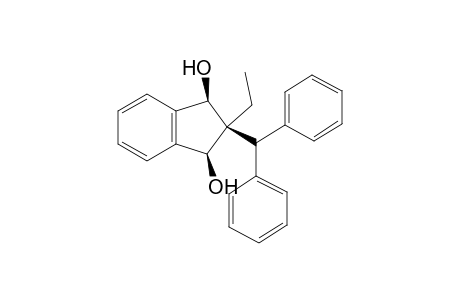 all-cis-2-(Diphenylmethyl)-2-ethyl-2,3-dihydro-1H-indene-1,3-diol