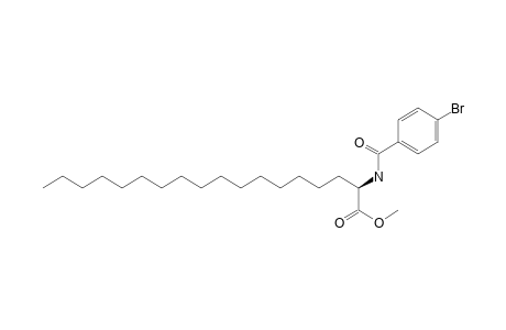 Octadecanoic acid, 2-[(4-bromobenzoyl)amino]-, methyl ester, (R)-