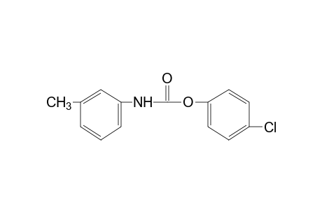 m-methylcarbanilic acid, p-chlorophenyl ester