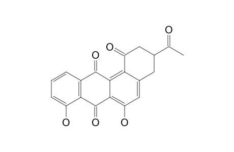 3-Acetyl-1,2,3,4-tetrahydro-6,8-dihydroxybenz[a]anthracene-1,7,12-trione