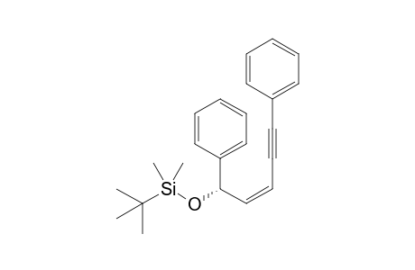 ((S,Z)-(+)-1,5-diphenylpent-2-en-4-ynyloxy)tert-butyldimethylsilane