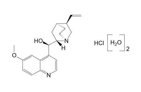 Quinine monohydrochloride dihydrate