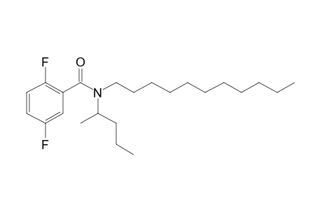 Benzamide, 2,5-difluoro-N-(2-pentyl)-N-undecyl-