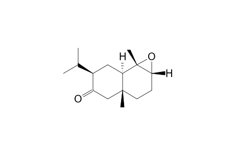 (1aR,3aR,6R,7aR,7bS)-3a,7b-dimethyl-6-propan-2-yl-2,3,4,6,7,7a-hexahydro-1aH-naphtho[1,2-b]oxiren-5-one