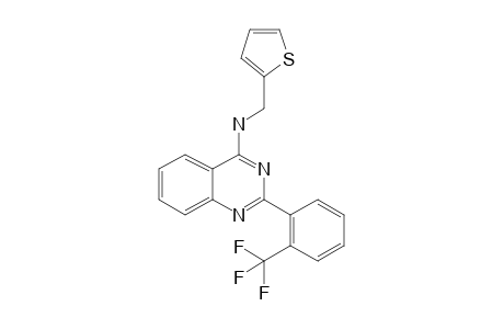 N-(Thiophen-2-ylmethyl)-2-[2-(trifluoromethyl)phenyl]quinazolin-4-amine