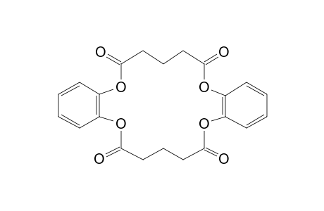 Cyclic ester of bis-benzene-1,2-diol bis-pentanedioate