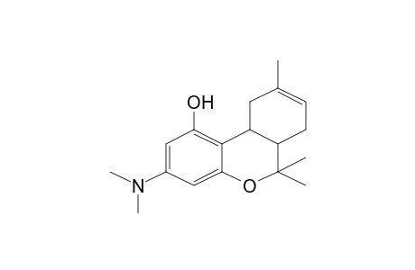 3-Dimethylamino-6,6,9-trimethyl-6a,7,10,10a-tetrahydro-6H-benzo[c]chromen-1-ol