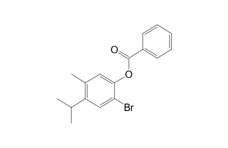 6-bromo-4-isopropyl-m-cresol, benzoate
