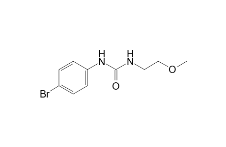 1-(p-bromophenyl)-3-(2-methoxyethyl)urea