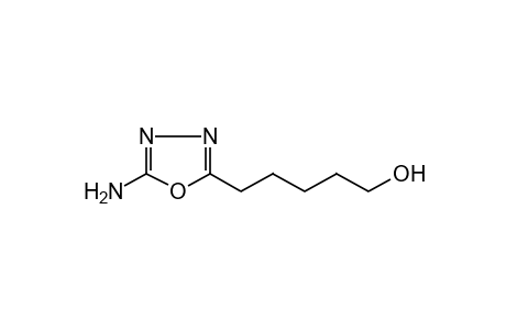 5-amino-1,3,4-oxadiazole-5-pentanol