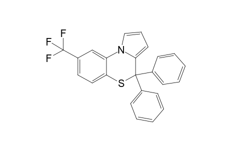 4,4-Diphenyl-8-(trifluoromethyl)-4H-pyrrolo[2,1-c][1,4]benzothiazine