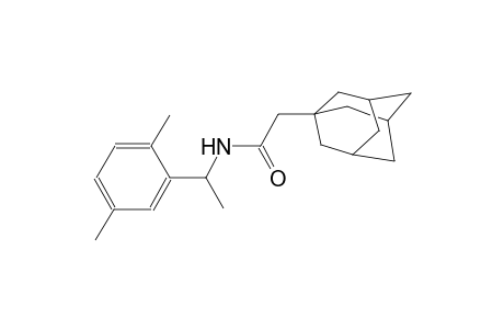 2-(1-adamantyl)-N-[1-(2,5-dimethylphenyl)ethyl]acetamide