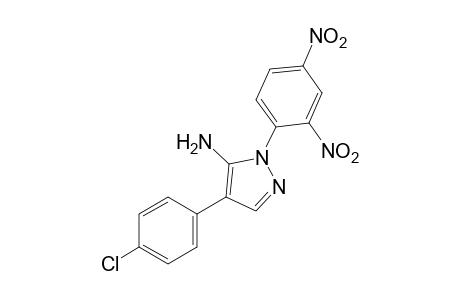 5-amino-4-(p-chlorophenyl)-1-(2,4-dinitrophenyl)pyrazole