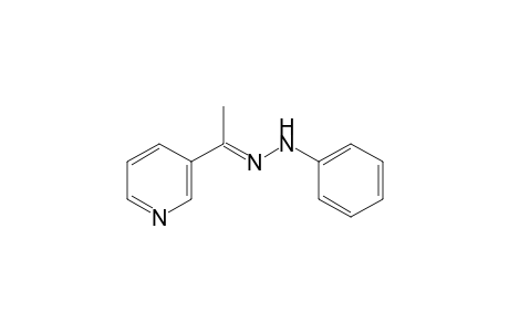 Methyl 3-pyridyl ketone,phenylhydrazone