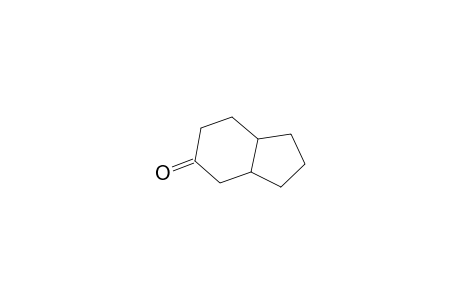 5(4H)-Indanone, tetrahydro-, cis-