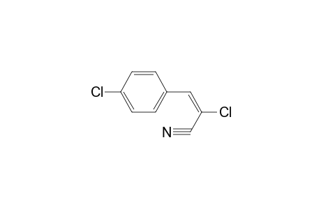 (2E)-2-Chloro-3-(4-chlorophenyl)acrylonitrile