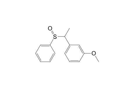 (RS,RS)-1-(3'-methoxyphenyl)ethyl phenyl sulfoxide