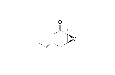 (+)-4C-ISOPROPENYL-1R-METHYL-7-OXABICYCLO-[4.1.0]-HEPTAN-2-ON