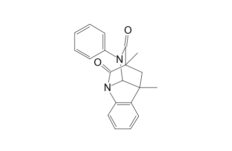 4,6-Dimethyl-8-phenylbenzo[b]-1,8-diazatricyclo[4.3.1.0(4,9)]dec-2-en-7,10-dion