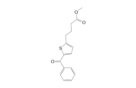 Methyl 4-(5-benzoyl-2-thienyl)butanoate
