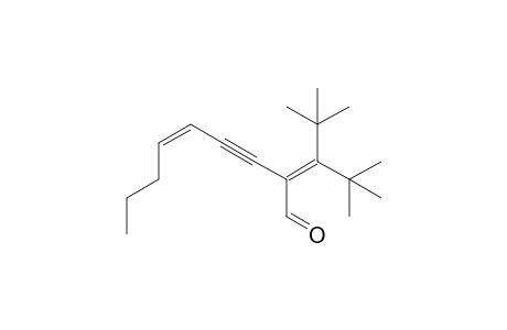 (Z)-2-(1-Tert-butyl-2,2-dimethylpropylidene)non-5-en-3-ynal