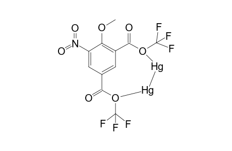 Acetic acid, trifluoro-, mercury complex