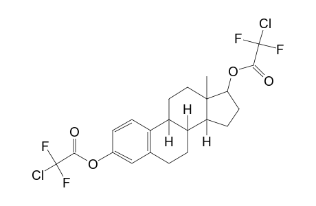 .beta.-Estradiol, bis(chlorodifluoroacetate)