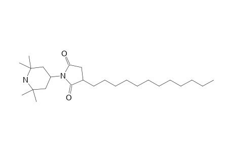2-Dodecyl-N-(2,2,6,6-tetramethyl-4-piperidinyl)succinimide
