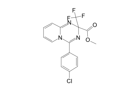 4-(4-Chloro-phenyl)-2-trifluoromethyl-2H-pyrido[1,2-a][1,3,5]triazine-2-carboxylic acid methyl ester