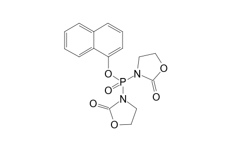 Naphthalen-1-yl bis(2-oxooxazolidin-3-yl)phosphinate