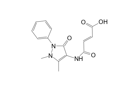 (2E)-4-[(1,5-dimethyl-3-oxo-2-phenyl-2,3-dihydro-1H-pyrazol-4-yl)amino]-4-oxo-2-butenoic acid