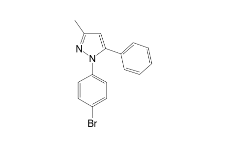 1-(4-bromophenyl)-3-methyl-5-phenylpyrazole