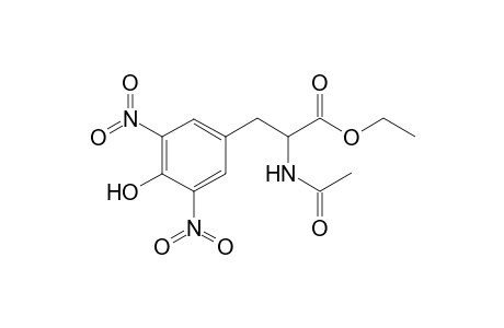 N-acetyl-3,5-dinitro-L-tyrosine, ethyl ester