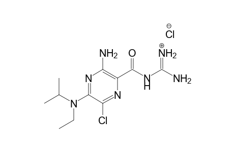 Pyrazinecarboxamide, 3-amino-N-(aminoiminomethyl)-6-chloro-5-[ethyl(1-methylethyl)amino]-, hydrochloride