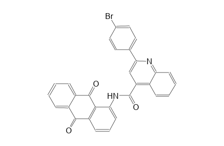 2-(4-bromophenyl)-N-(9,10-dioxo-9,10-dihydro-1-anthracenyl)-4-quinolinecarboxamide